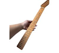 Matte Roasted Maple 21 Fret Electric Guitar Neck. Adjust At The Bottom