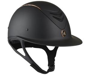 Matte rose gold riding helmet OneK