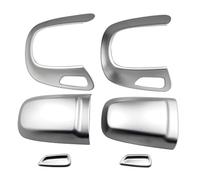 Matte Silver Car Interior Front Seat Headrest Panel Trim Cover Protector For Mercedes Benz C Class W206 2022 UP GLC X254 2023 E W214 2024