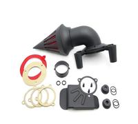 Matte Spike Air Cleaner Filter for Ha&rley Davidson 2008-2012 TOURING FLHTC Street Glide Aftermarket Motorcycle Parts Fuels Hose Filters