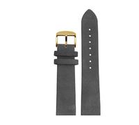 Matte Suede Watch Strap, Compatible With Nomos Mido Oris Seiko, 18mm 20mm 22mm Universal Soft Retro Style Pin Buckle Band For Men Women(Grey gold,18mm)