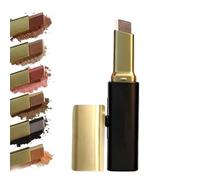Matte Two Color Eyeshadow Stick, Glitter Gradient Long Lasting Eyeshadow, Lightweight Long-Lasting Eye Makeup Pencil (06, One Size)