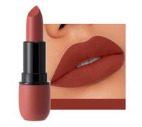 Matte Velvet Bullet Lipstick - Kiss Test Certified, 16hr Transfer-Proof & Hyaluronic Acid Infused,Vegan 30-Shade Range,Date Night to Office Essential, Feather-Light Comfort
