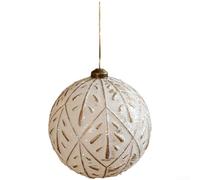 Matte vintage snowflake pendant ornament made of plastic for Christmas tree and seasonal home decoration, designed with detailed snowflake patterns (B)