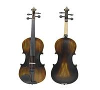 Matte Violin 4/4 Solid Wood Violin Practice Examination Grade Playing Violin Instrument