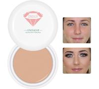 Matte Waterproof Full-Coverage Concealer, Moisturizing Concealer for Spots, Dark Circles, Parties, and Weddings. Three Colors for a Smooth, Matte Finish