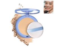 Matte Wet And Dry Powder,Matte Perfection Pressed Powder,Matte Smooth Setting Powder Makeup,Waterproof Long Lasting Finishing Powder,Matte Powder For Oily Skin(02)