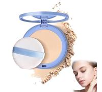 Matte Wet and Dry Powder, Matte Perfections Pressed Powder, Lasting Waterproof Makeup, Matte Powder for Oily Skin, Waterproof Long Lasting Finishing Powder (01#)
