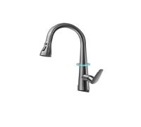 Matte White Kitchen Faucet 360° Swivel Brass Spray Head Pull Down Mixer for Sink Cold Water Tap Modern Design Easy Install Durable & Stylish