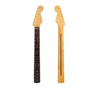 Matte Yellowish For ST Guitar Neck 22-fret Electric Guitar Neck Rosewood Fretboard With Back Centerline