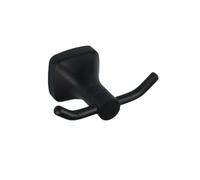 MatteBlackBathroomAccessoriesSetModernWallMountStainlessSteelTowelBarToiletPaperHolderDoubleRobeHook&ClothesHookStylishBathroomnizerEssentials