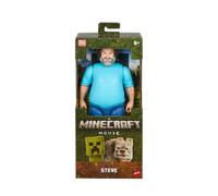 Mattel A Minecraft Movie 12" Large Scale Steve Action Figure Mattel Multicolor