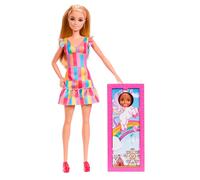 Mattel Barbie And Chelsea Makeup Stand Doll Pink