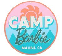 Mattel Barbie Camp Metal Wall Decor