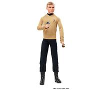 MATTEL BARBIE COLLECTOR DOLL - STAR TREK 50TH ANNIVERSARY THE ORIGINAL SERIES - BLACK LABEL CAPTAIN KIRK (DGW69)