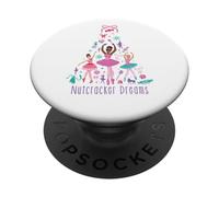Mattel - Barbie Holidays - Nutcracker Dreams Barbies Dancing PopSockets Adhesive PopGrip
