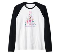 Mattel - Barbie Holidays - Nutcracker Dreams Barbies Dancing Raglan Baseball Tee