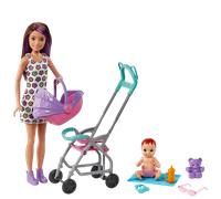 BARBIE SKIPPER BABYSITTERS INC DOLLS AND PLAYSET
