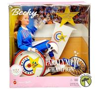 Mattel Becky Barbie's Friend Paralympic Champion Sydney 2000