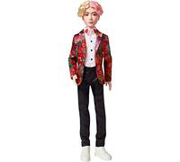 Mattel Brick Shop BTS 11-in V Fashion Doll, Based on Bangtan Boys Global Boy Band, Highly Articulated Figure, Toy for Boys and Girls Age 6 and Up, GKC89