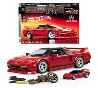 Mattel Brick Shop Hot Wheels Elite Series Building Set, ’90 Acura NSX with 876