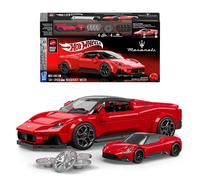 Mattel Brick Shop Hot Wheels Speed Series Building Set, Maserati MC20 with 250 Pieces, Realistic Details and Custom Decals, Adult Collectors and Kids Ages 10+, JFR90