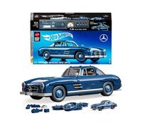 Mattel Brick Shop | Hot Wheels Mercedes-Benz 300 SL | Premium Collector Building