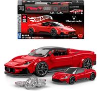Mattel Brick Shop Hot Wheels Speed Series Building Set, Maserati MC20 with 2