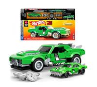 Mattel Brick Shop Hot Wheels Speed Series Building Set, Custom ’68 Camaro with 289 Pieces, Realistic Details and Custom Decals, Adult Collectors and Kids Ages 10+, JFT16