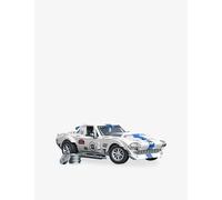 Mattel Brick Shop Hot Wheels Elite Series Building Set, Corvette Grand Sport with 918 Pieces, Realistic Details and Custom Decals, Adult Collectors and Kids Ages 10+, JGR31