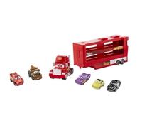MATTEL Cars Mack Miniracer Truck Includes 5 Minis Capacity for 16, Multicoloured GWN55