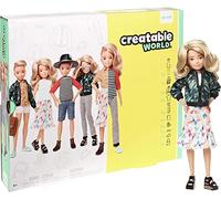 Mattel CREATABLE WORLD GGT67 Deluxe Character Kit Customisable Doll, Creative Play for All Kids 6 Years Old and Up, Blonde Wavy Hair