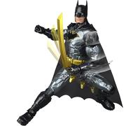 Mattel DC 12in Crime Crusher Batman Action Figure with Sounds | 25 Plus Phrases & Sounds, 16 Points of Articulation for Posing, 4 Weapon Accessories, JMN71