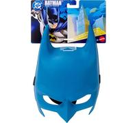 Mattel DC Premier Kids Super Hero Masks for Creative Role Play, Plastic Face Covering with Elastic Strap, Characters Vary, JMF00