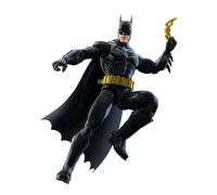 Mattel DC Premier Series 6.5in Stealth Suit Batman Action Figure | Series 2 Super Hero Toy in Black Suit, 22 Points of Articulation, Fabric Cape, Weapon Stand and Battle Accessories, JNF56