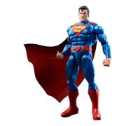 Mattel DC Premier 6.5 Inch Heat Vision Superman Figure, Chain Break Action, Heat Vision Light Effects, Posable 10 Sounds & Lights, JMP85