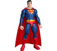 Mattel DC 12-Inch Superman Action Figure, Classic Red & Blue Super Suit with Fabric Cape, Detailed Design & 7 Points of Articulation, JMD69