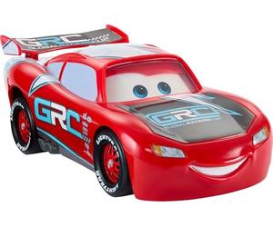 Mattel Disney and Pixar Cars Lightning McQueen Toy Vehicle & Accessories, Global Racers Cup Drift & Race Car with 2 Modes of Play, HXJ34