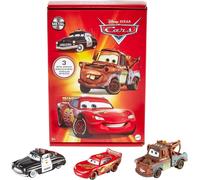 Mattel Disney and Pixar Cars Toys, Radiator Springs 3-Pack with Lightning...