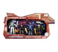Mattel Disney and Pixar Lightyear Recruits to The Rescue 4 Pack 5 Inch