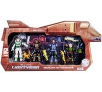Mattel Disney and Pixar Lightyear Recruits to The Rescue 4 Pack 5 Inch Figures & Sox