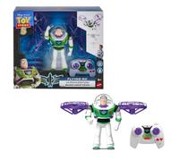 Mattel Disney and Pixar Toy Story 5 Flying RC, Hi-Tech Edition Buzz Lightyear Remote Controlled Electronic Split Wing Space Ranger, JKV53