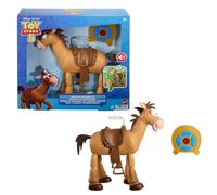 Mattel Disney and Pixar Toy Story 5 Giddy-Up Bullseye RC 12-Inch Scale remote controlled horse toy with sounds and clip for figure sold separately, JKV52