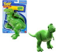 Mattel Disney and Pixar Toy Story 5 Rex Action Figure 7.25 Inches Tall, Tyrannosaurus Dinosaur, 8 Posable Joints, Playscale Detailed Design, JKV17