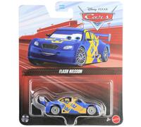 Mattel Disney Cars 2026 1:55 Scale Diecast Swedish Race Car Flash Nilsson