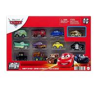Mattel Disney Cars Metal Mini Racers Variety 10 Pack Small Metal Movie Vehicles for Competition and Story Play