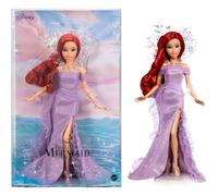 Mattel Disney Collector Ariel The Little Mermaid Doll with Display Stand, Inspired by Disney Movie 35th Anniversary