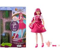 Mattel Disney Descendants: Wicked Wonderland Tea Party Reveal with 7 Surprises, a Pink Fashion Doll in Movie Inspired Clothes & Accessories