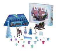 Mattel Disney Frozen Anna & Elsa Small Doll Advent Calendar with 2 F (US IMPORT)