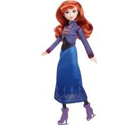 Mattel Disney Frozen Anna Fashion Doll & Accessories, Ice-Skating Look with Removeable Dress & Skates Plus 1 Pair of Shoes, Inspired by Frozen: Winter Festival, JBG54
